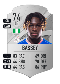 Calvin Bassey Rare 74 OVR