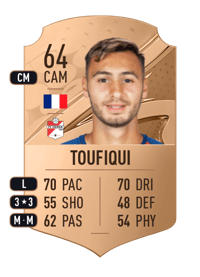 Azzeddine Toufiqui Rare 64 OVR