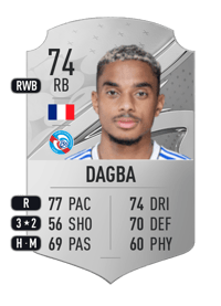 Colin Dagba Rare 74 OVR