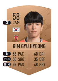 Kim Gyu Hyeong Common 58 OVR