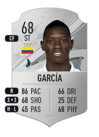 Mender García Rare 68 OVR