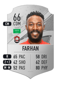 Sultan Farhan Rare 66 OVR