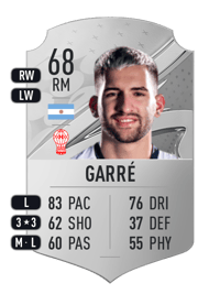 Benjamín Garré Rare 68 OVR