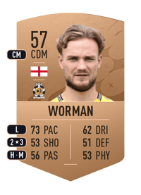 Ben Worman Common 57 OVR