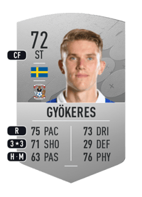 Viktor Gyökeres Common 72 OVR