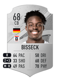 Yann Aurel Bisseck Rare 68 OVR