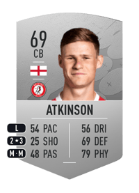 Rob Atkinson Common 69 OVR