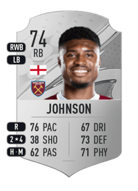 Ben Johnson Rare 74 OVR