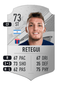 Mateo Retegui Rare 73 OVR