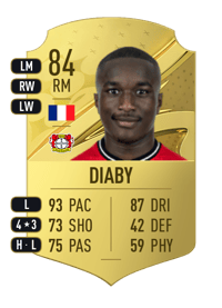 Moussa Diaby Rare 84 OVR