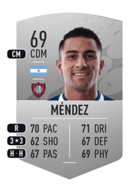 Juan Ignacio Méndez Common 69 OVR