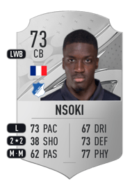 Stanley Nsoki Rare 73 OVR