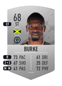 Cory Burke Common 68 OVR