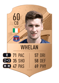 Corey Whelan Rare 60 OVR