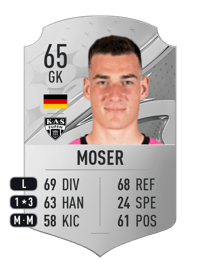 Lennart Moser Rare 65 OVR