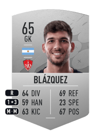 Joaquín Blázquez Common 65 OVR