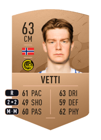 Gaute Vetti Common 63 OVR