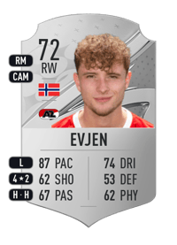 Håkon Evjen Rare 72 OVR
