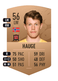 Runar Hauge Common 56 OVR