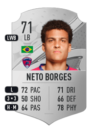 Neto Borges Rare 71 OVR