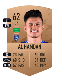 Abdullah Al Hamdan Common 62 OVR