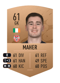 Brian Maher Common 61 OVR