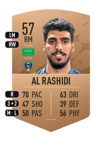 Fahad Al Rashidi Common 57 OVR