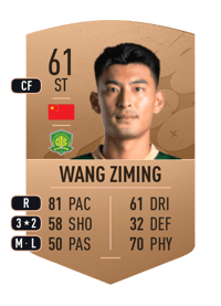 Wang Ziming Common 61 OVR