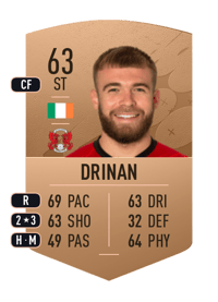 Aaron Drinan Common 63 OVR