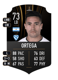 Francisco Ortega CONMEBOL LIBERTADORES 73 OVR