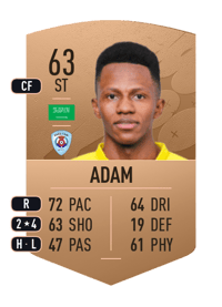 Abdulfatah Adam Common 63 OVR