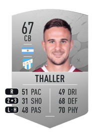 Nicolás Thaller Common 67 OVR