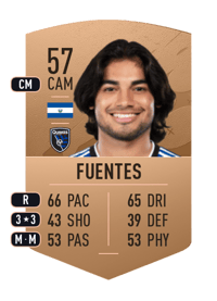 Gilbert Fuentes Common 57 OVR