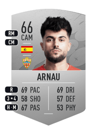 Arnau Common 66 OVR