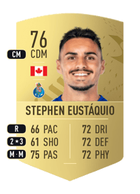 Stephen Eustáquio Common 76 OVR
