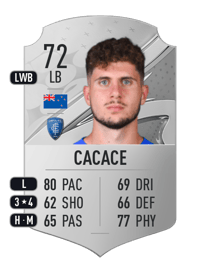 Liberato Cacace Rare 72 OVR