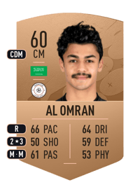 Nasser Al Omran Common 60 OVR