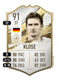 Miroslav Klose Icon 91 OVR
