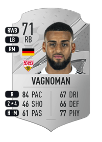 Josha Vagnoman Rare 71 OVR