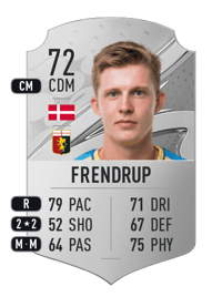 Morten Frendrup Rare 72 OVR