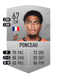 Julien Ponceau Common 67 OVR