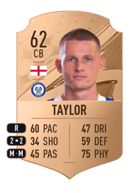 Max Taylor Rare 62 OVR