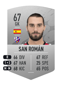 San Román Common 67 OVR