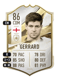 Steven Gerrard Icon 86 OVR
