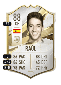 Raúl Icon 88 OVR
