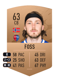 Sander Moen Foss Common 63 OVR