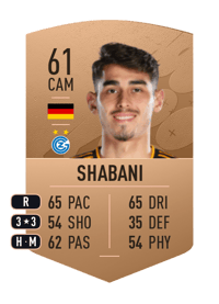 Meritan Shabani Common 61 OVR