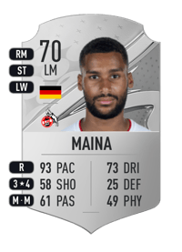 Linton Maina Rare 70 OVR