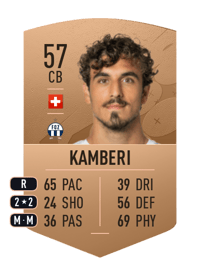 Lindrit Kamberi Common 57 OVR