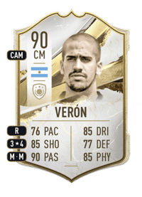 Juan Sebastián Verón Icon 90 OVR